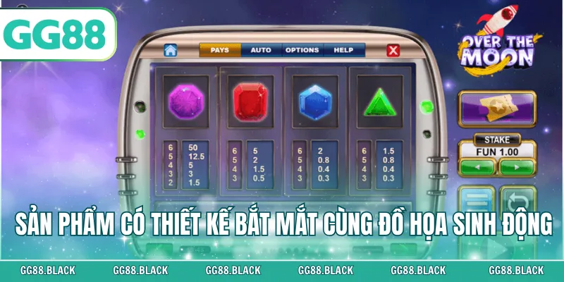 Sản phẩm có thiết kế bắt mắt cùng đồ họa sinh động